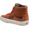 Vans Kids’ Ward Sneaker(Pig Suede Plaid Glazed Ginger)