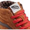 Vans Kids’ Ward Sneaker(Pig Suede Plaid Glazed Ginger)