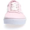 Vans Kids’ Ward Sneaker(Pink Canvas Chalk Pink Vuz)