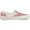 Vans Kids’ Ward Sneaker(Primary Checker Racing Rosso Bianco)