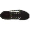 Vans Kids’ Ward Sneaker(Rainbow Logo Black White)