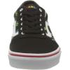 Vans Kids’ Ward Sneaker(Rainbow Logo Black White)
