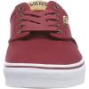 Vans Kids’ Ward Sneaker(Red 10 Oz Canvas Bik)