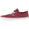 Vans Kids’ Ward Sneaker(Red Canvas Oxblood White 8j3)