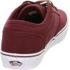 Vans Kids’ Ward Sneaker(Red Canvas Windso)