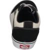 Vans Kids’ Ward Sneaker(Retro S C Marshmallow Black)