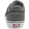 Vans Kids’ Ward Sneaker(Retro Suede Asphalt White)