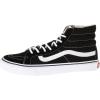 Vans Kids’ Ward Sneaker(Slim Black White)