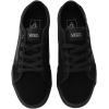Vans Kids’ Ward Sneaker(Suede Canvas Black Black)