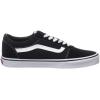 Vans Kids’ Ward Sneaker(Suede Canvas Black White)