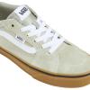 Vans Kids’ Ward Sneaker(Suede Canvas Khaki Gum)