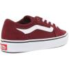 Vans Kids’ Ward Sneaker(Suede Canvas Port Royale White)
