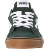 Vans Kids’ Ward Sneaker(Suede Dark Green Gum)