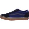 Vans Kids’ Ward Sneaker(Suede Dress Blues Black)