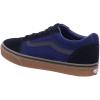 Vans Kids’ Ward Sneaker(Suede Dress Blues Black)