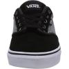 Vans Kids’ Ward Sneaker(Suede Grindle Charcoal Black)