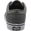 Vans Kids’ Ward Sneaker(Textile Black White)