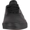 Vans Kids’ Ward Sneaker(Tumble Leather Black Black)