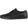 Vans Kids’ Ward Sneaker(Tumble Leather Black Black)