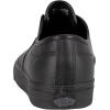 Vans Kids’ Ward Sneaker(Tumble Leather Black Black)