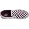 Vans Kids’ Ward Sneaker(White (True White/Dark Purple Checkerboard))