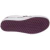 Vans Kids’ Ward Sneaker(White (True White/Dark Purple Checkerboard))