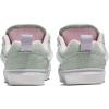 Vans Little Kids’ Knu Skool Shoe | ’90s Retro Puffy Low-Top Fashion Sneakers for Boys & Girls, Duo Color Gray Olive/Multi, 10.5