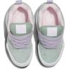 Vans Little Kids’ Knu Skool Shoe | ’90s Retro Puffy Low-Top Fashion Sneakers for Boys & Girls, Duo Color Gray Olive/Multi, 10.5