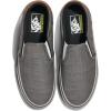 Vans Mens Asher Deluxe Slip-on Shoe | Comfortable Sneakers for Fashion, Walking & Everyday Wear(Deluxe Textile Gray/Brown)