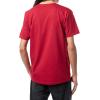 Vans Unisex-Adult Classic Drop V Short-Sleeve T-Shirt | Graphic Tee, Regular Fit, 100% Cotton Fabric, Durable Construction(Cardinal/Navy)