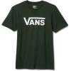 Vans Unisex-Adult Classic Drop V Short-Sleeve T-Shirt | Graphic Tee, Regular Fit, 100% Cotton Fabric, Durable Construction(Forest)