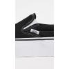 Vans Unisex-Adult Classic Slip on(Black/True White)