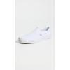Vans Unisex-Adult Classic Slip on(True White)