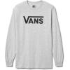 Vans Unisex-Adult Classic Vans Long-Sleeve T-Shirt | Graphic Tee, Regular Fit, Soft 100% Cotton Fabric, Durable Construction(Athletic Heather)