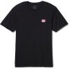 Vans Unisex-Adult On The Road Short-Sleeve T-Shirt | Graphic Tee, Regular Fit, Soft 100% Cotton Fabric, Durable Ribbed Collar(Black)