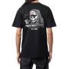 Vans Unisex-Adult On The Road Short-Sleeve T-Shirt | Graphic Tee, Regular Fit, Soft 100% Cotton Fabric, Durable Ribbed Collar(Black)