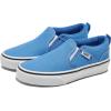 Vans Unisex-Child Asher Slip-on Shoe(Canvas Vintage Cobalt)