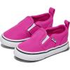 Vans Unisex-Child Asher V Slip-on Shoe(Canvas Raspberry Rose)