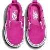Vans Unisex-Child Asher V Slip-on Shoe(Canvas Raspberry Rose)