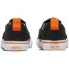 Vans Unisex-Child Asher V Slip-on Shoe(Flame Black)