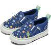 Vans Unisex-Child Asher V Slip-on Shoe(Out in Space Deep Indigo)