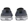 Vans Unisex-Child Asher V Slip-on Shoe(Shimmer Black)