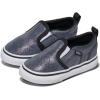 Vans Unisex-Child Asher V Slip-on Shoe(Shimmer Black)