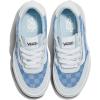 Vans Unisex-Child Brooklyn Ls Low Top Shoe(Check Textile Dawn Mist)