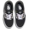 Vans Unisex-Child Brooklyn Ls Low Top Shoe(Embroidery Black)