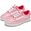 Vans Unisex-Child Brooklyn Ls Low Top Shoe(Glitter Candied Pink)