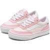 Vans Unisex-Child Brooklyn Ls Low Top Shoe(Grunge Wash Coral Blush)