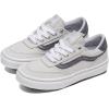 Vans Unisex-Child Brooklyn Ls Low Top Shoe(Shimmer Lunar Rock)