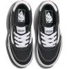 Vans Unisex-Child Brooklyn Ls Low Top Shoe(Suede/Canvas Black/White)