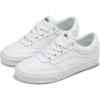 Vans Unisex-Child Brooklyn Ls Low Top Shoe(Suede/Canvas White/White)